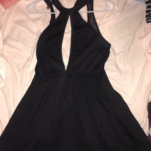 cute black party dress